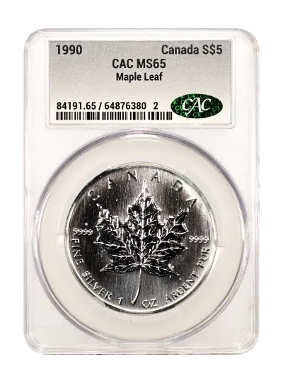 CAC Grading Coin Obverse