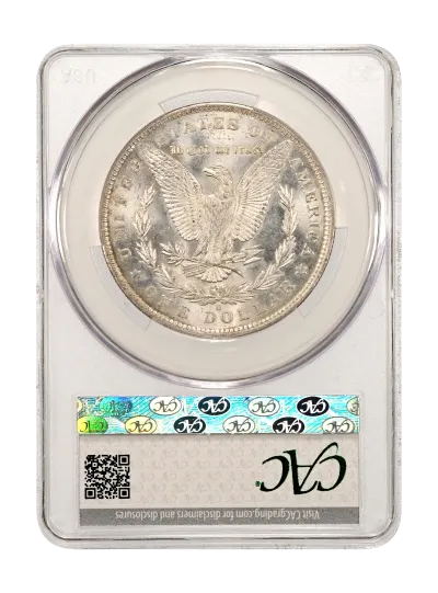 CAC Grading Coin Reverse