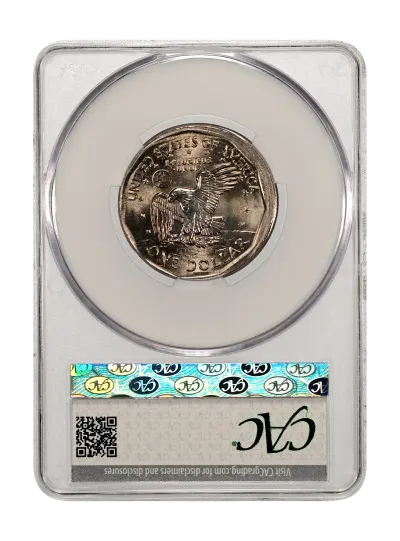 CAC Grading Coin Reverse