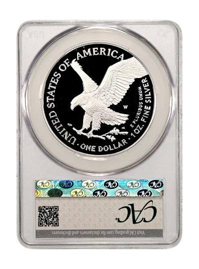 CAC Grading Coin Reverse