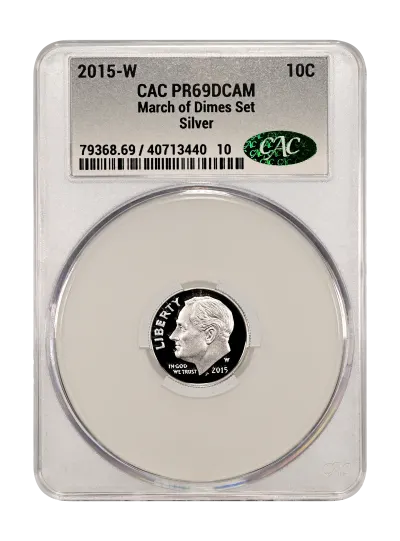 CAC Grading Coin Obverse