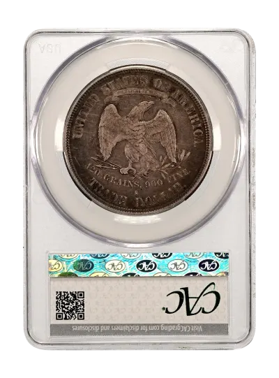 CAC Grading Coin Reverse