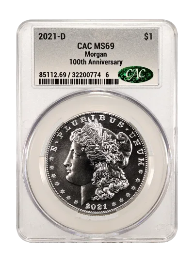 CAC Grading Coin Obverse