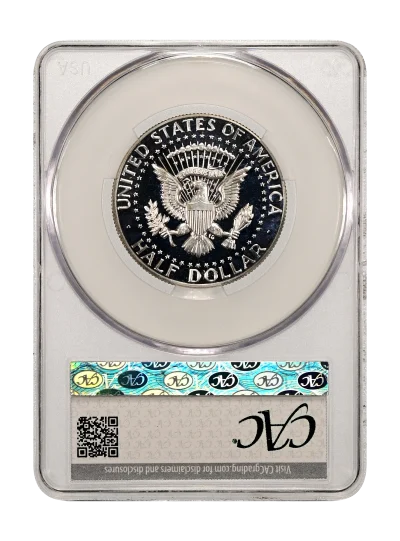 CAC Grading Coin Reverse