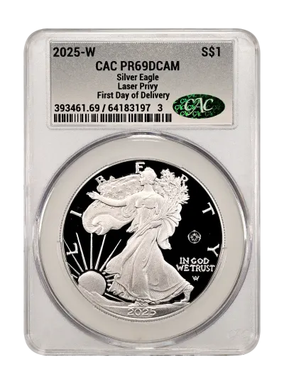 CAC Grading Coin Obverse