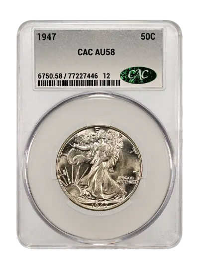 CAC Grading Coin Obverse