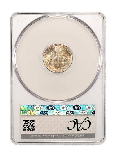 CAC Grading Coin Reverse