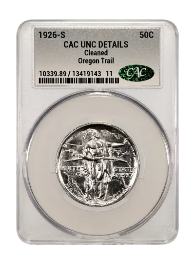 CAC Grading Coin Obverse