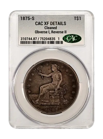 CAC Grading Coin Obverse