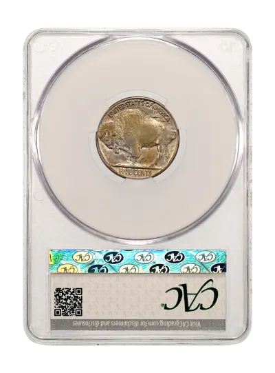 CAC Grading Coin Reverse