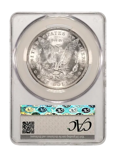 CAC Grading Coin Reverse