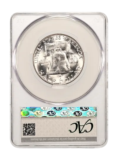 CAC Grading Coin Reverse