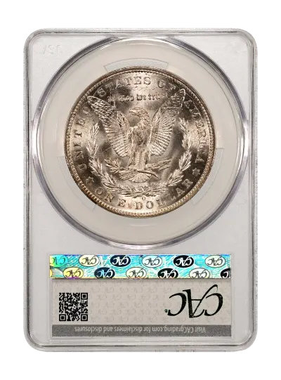 CAC Grading Coin Reverse
