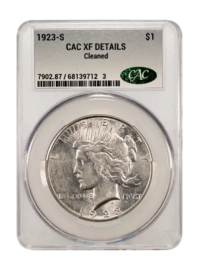 CAC Grading Coin Obverse