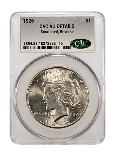 CAC Grading Coin Obverse
