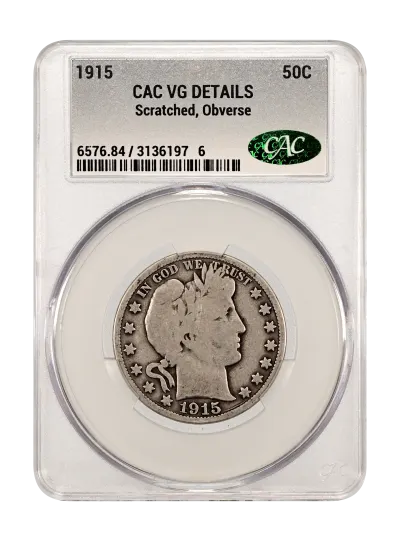 CAC Grading Coin Obverse