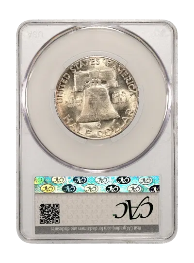 CAC Grading Coin Reverse