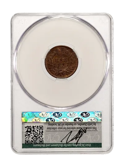 CAC Grading Coin Reverse