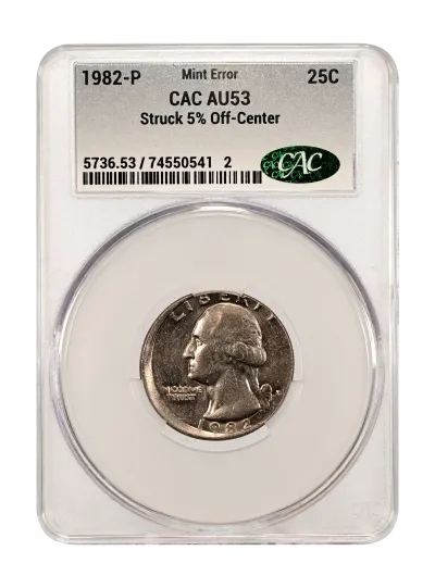 CAC Grading Coin Obverse