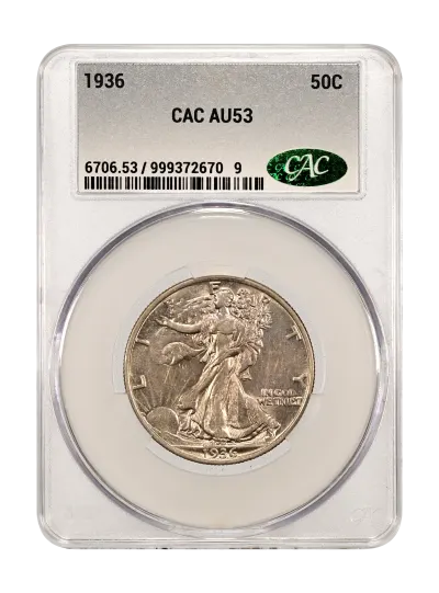 CAC Grading Coin Obverse