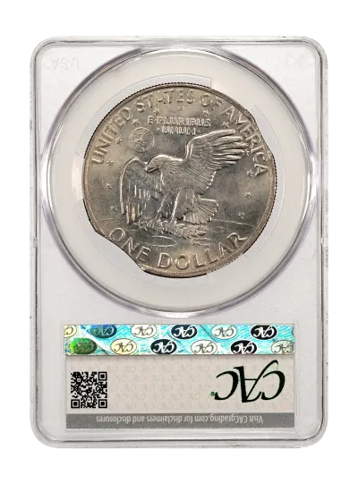 CAC Grading Coin Reverse
