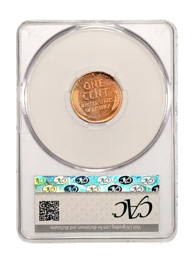 CAC Grading Coin Reverse