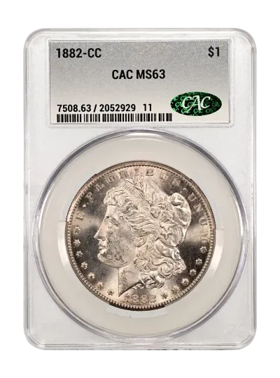 CAC Grading Coin Obverse