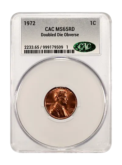 CAC Grading Coin Obverse