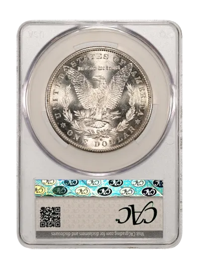 CAC Grading Coin Reverse