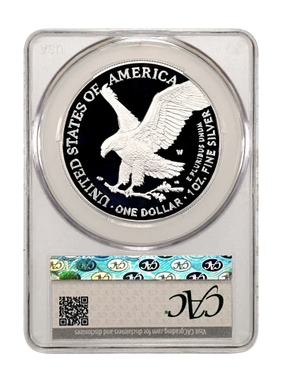 CAC Grading Coin Reverse