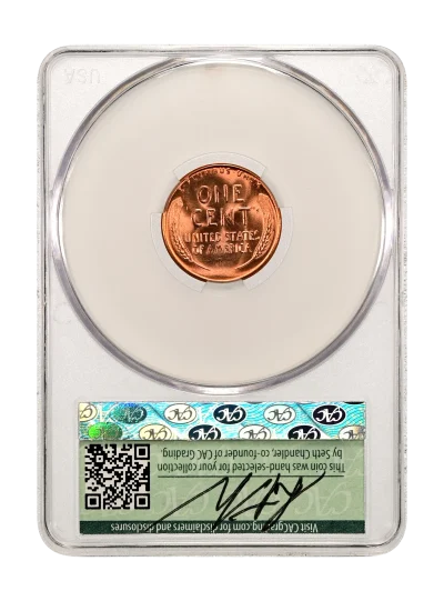 CAC Grading Coin Reverse