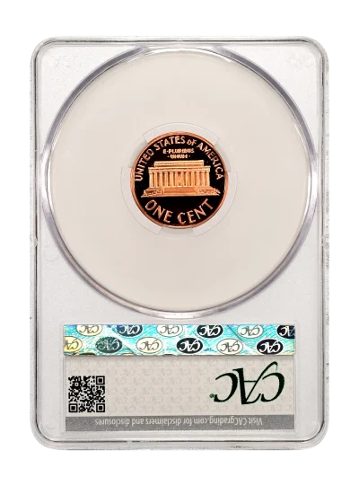 CAC Grading Coin Reverse