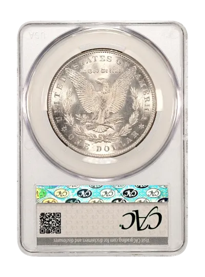 CAC Grading Coin Reverse