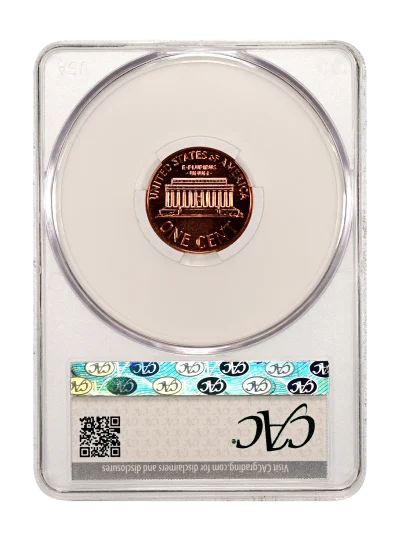 CAC Grading Coin Reverse