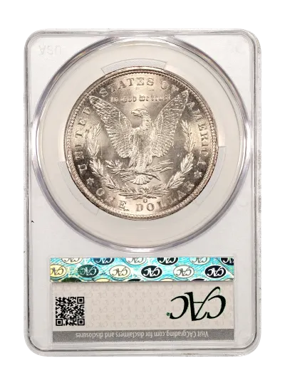 CAC Grading Coin Reverse
