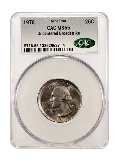 CAC Grading Coin Obverse