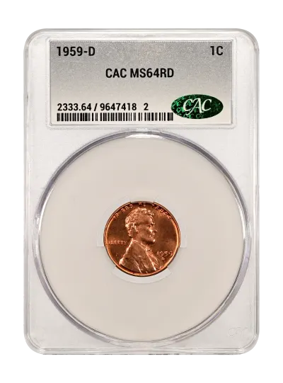 CAC Grading Coin Obverse