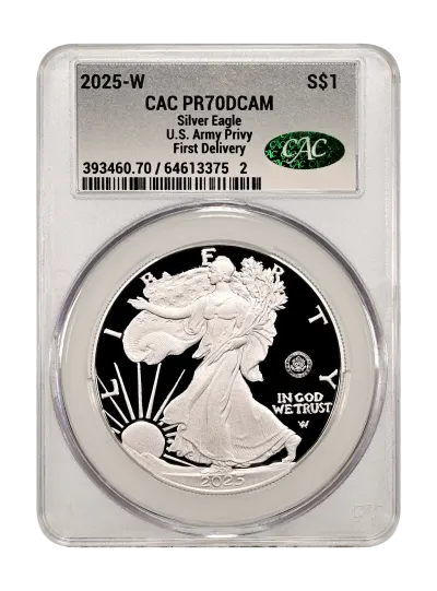 CAC Grading Coin Obverse