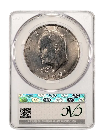 CAC Grading Coin Reverse