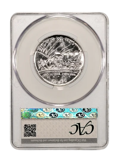 CAC Grading Coin Reverse