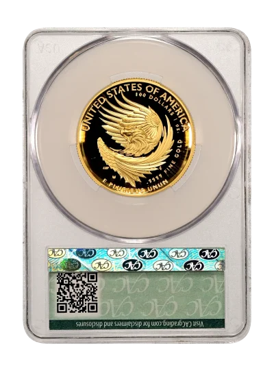 CAC Grading Coin Reverse