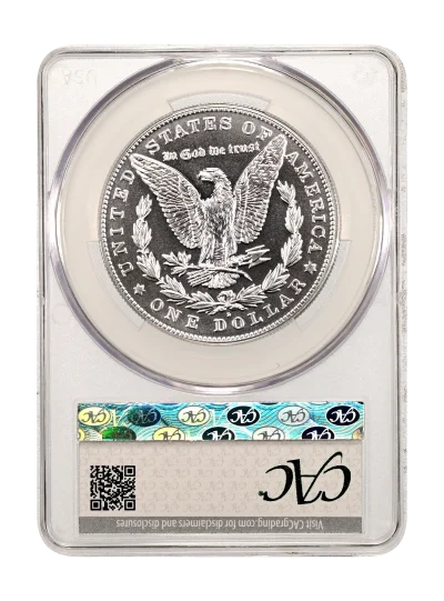 CAC Grading Coin Reverse