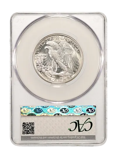 CAC Grading Coin Reverse
