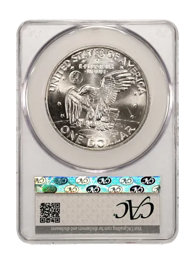 CAC Grading Coin Reverse