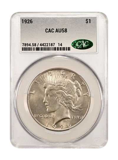CAC Grading Coin Obverse