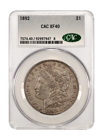 CAC Grading Coin Obverse