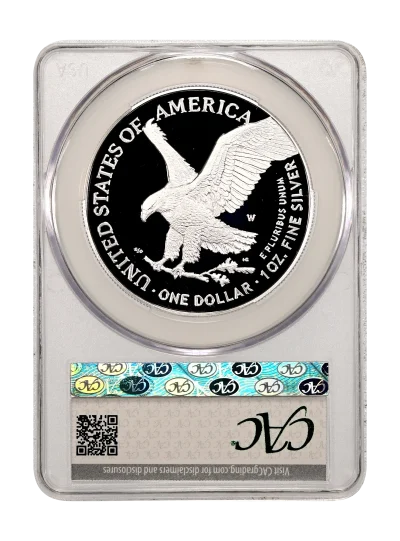 CAC Grading Coin Reverse