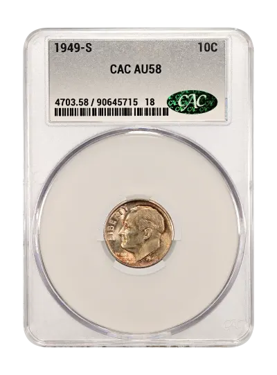 CAC Grading Coin Obverse