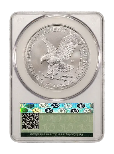 CAC Grading Coin Reverse