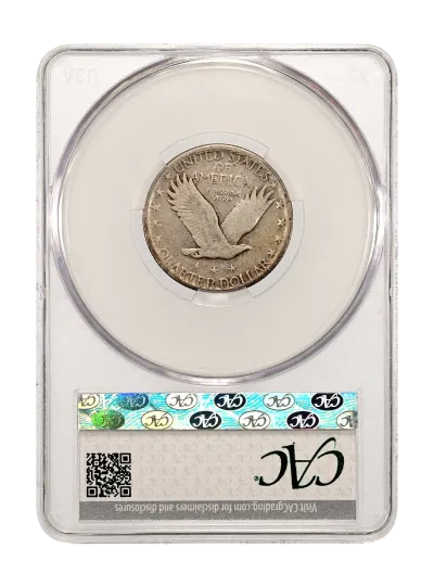 CAC Grading Coin Reverse